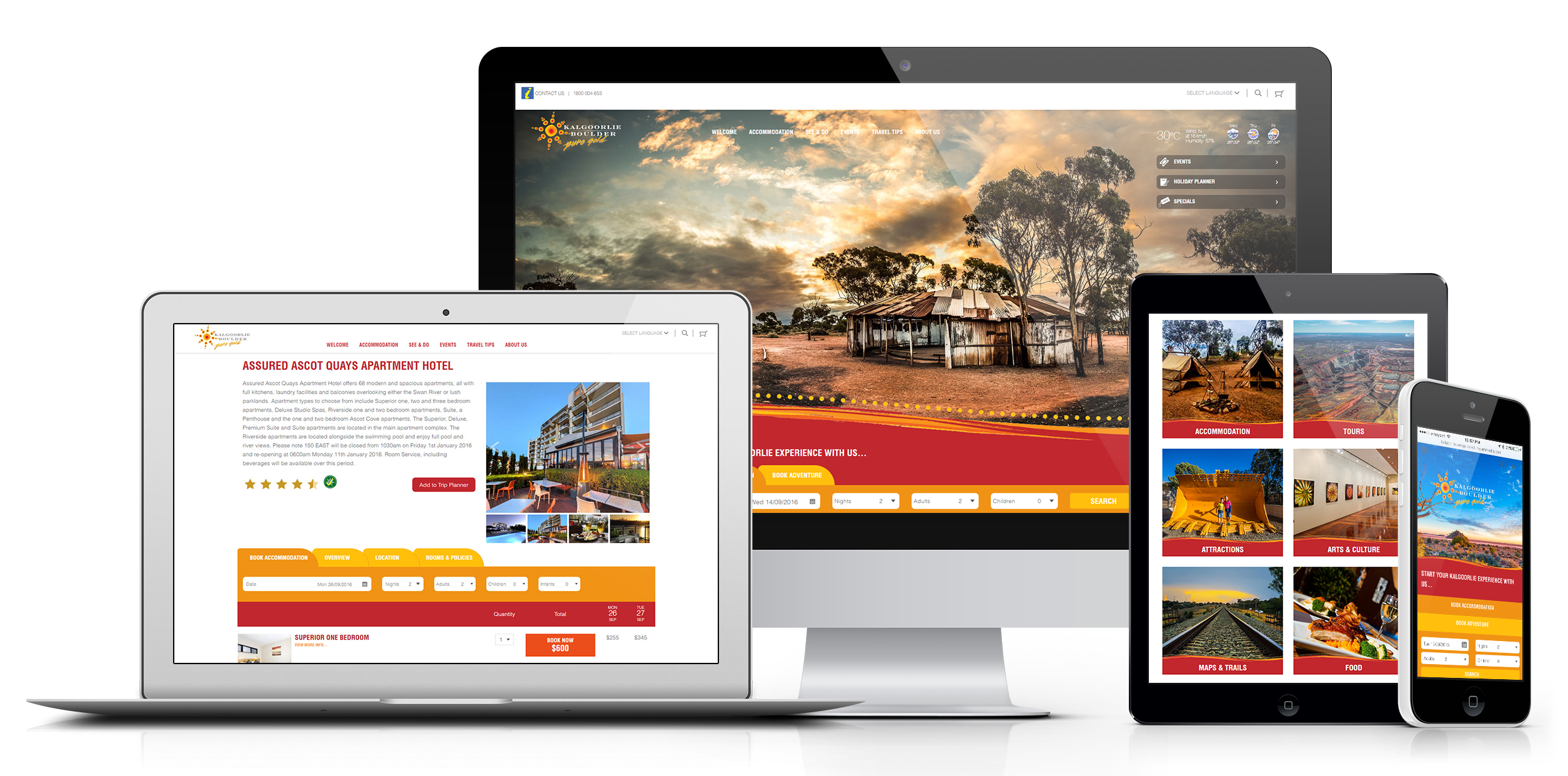 Another beDigital Website Launched! kalgoorlietourism.com
