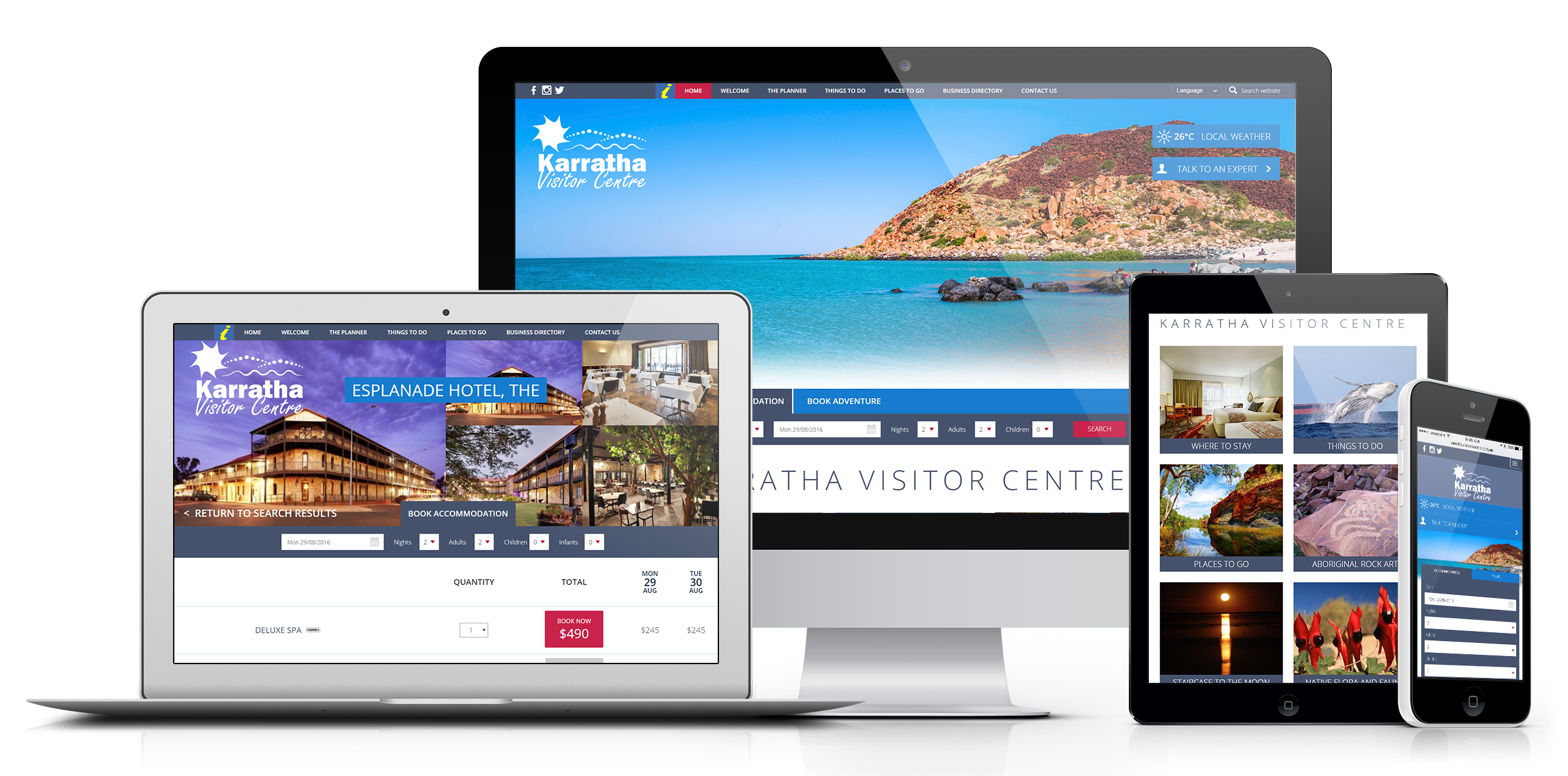 beDigital Website Launched! karrathavisitorcentre.com.au